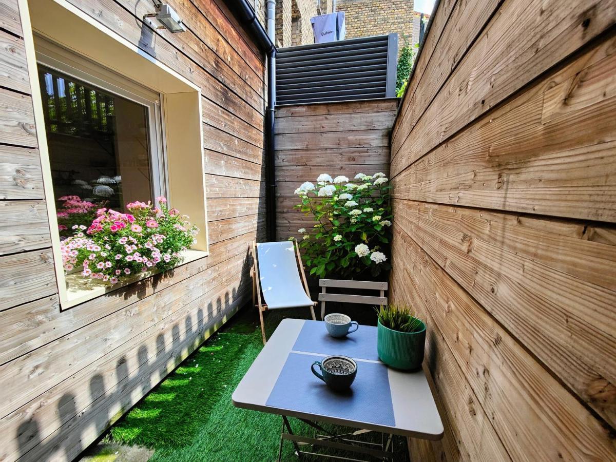 Ferienwohnung Le Bienvenu - T2 Avec Terrasse Au Coeur De Malo Dunkirk Exterior foto
